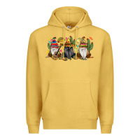 Antique Gold Mexican gnomes Premium Hoodie - RanaPortraitStore