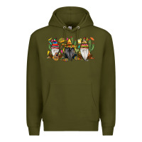 Army Green Mexican gnomes Premium Hoodie - RanaPortraitStore