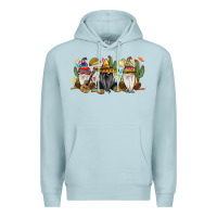 Blue Mist Mexican gnomes Premium Hoodie - RanaPortraitStore