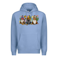 Colony Blue Mexican gnomes Premium Hoodie - RanaPortraitStore