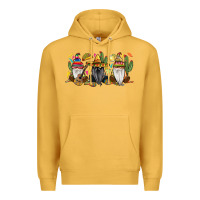 Mustard Mexican gnomes Premium Hoodie - RanaPortraitStore