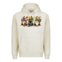 Oatmeal Heather Mexican gnomes Premium Hoodie - RanaPortraitStore