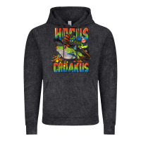 Vintage Black Hocus Croakus Halloween Frog Vintage Hoodie - LillyAllenDesigns