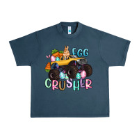 Midnight Navy egg crusher monster truck easter Urban Heavy Tee - Artiststas