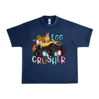 Navy egg crusher monster truck easter Urban Heavy Tee - Artiststas