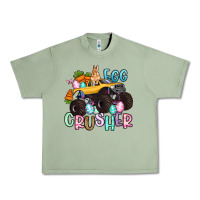 Oil Green egg crusher monster truck easter Urban Heavy Tee - Artiststas
