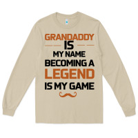 Mushroom Grandaddy Is My Name Becoming A Legend Is My Game Long Sleeve Tee - Bettercallsaul