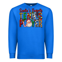 True Royal Santa's Favorite Tennis Player For Christmas Premium Sweatshirt - FaDigitalArtStudio