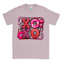 Lilac Xoxo Valentine's Day leopard frame Classic Tee - LillyAllenDesigns