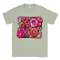 Matcha Xoxo Valentine's Day leopard frame Classic Tee - LillyAllenDesigns