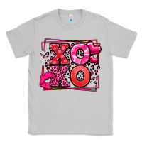 Moon Dust Xoxo Valentine's Day leopard frame Classic Tee - LillyAllenDesigns