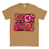 Toasted Coconut Xoxo Valentine's Day leopard frame Classic Tee - LillyAllenDesigns