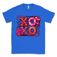 True Royal Xoxo Valentine's Day leopard frame Classic Tee - LillyAllenDesigns