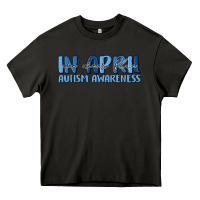 Asphalt in april we wear blue autism awareness Heavy Core Tee - MaliasSmallBusiness