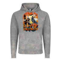 Happy Halloween With Crow Vintage Hoodie | Teevron