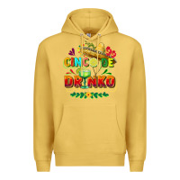 Antique Gold Cinco de drinko Premium Hoodie - FaDigitalArtStudio