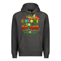 Charcoal Heather Cinco de drinko Premium Hoodie - FaDigitalArtStudio