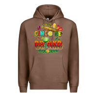 Chestnut Cinco de drinko Premium Hoodie - FaDigitalArtStudio