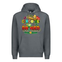 Rock Cinco de drinko Premium Hoodie - FaDigitalArtStudio