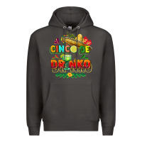Smoke Cinco de drinko Premium Hoodie - FaDigitalArtStudio