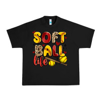 Black softball life Urban Heavy Tee - Artiststas