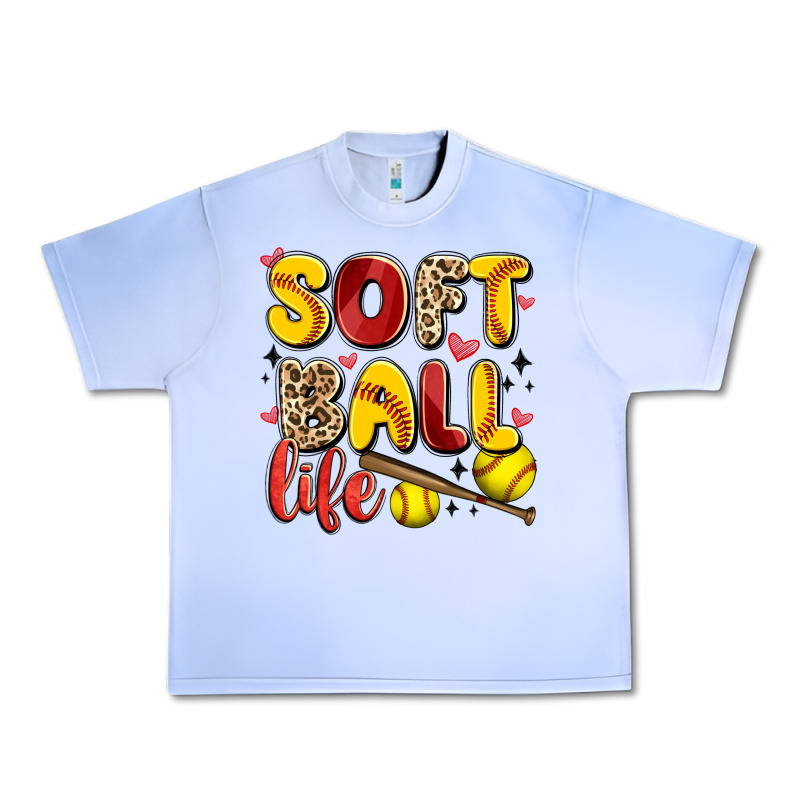 Softball Life Urban Heavy Tee by Artiststas | Teevron