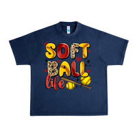Navy softball life Urban Heavy Tee - Artiststas