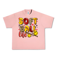 Salmon softball life Urban Heavy Tee - Artiststas