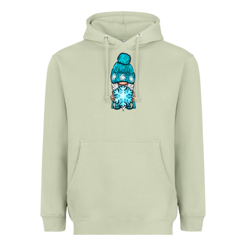 Winter Gnome With Snowflake Heavyweight Hoodie by BundleAndBundleShop | Teevron