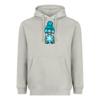 Moon Dust winter gnome with snowflake Heavyweight Hoodie - BundleAndBundleShop