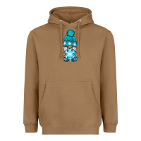Toasted Coconut winter gnome with snowflake Heavyweight Hoodie - BundleAndBundleShop