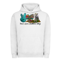 Pigment Lunar Rock Peace Love Southdown Sheep Urban Hoodie - LillyAllenDesigns