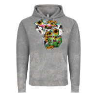 Cloud Rock Cowhide Michigan map Vintage Hoodie - RanaPortraitStore