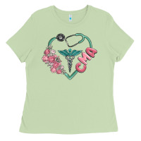 Matcha cma  heart Ladies Tee - MaliasSmallBusiness