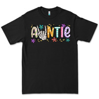 Black auntie Premium Tee - MaliasSmallBusiness