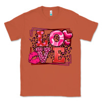 Copper Love Valentine's Day leopard frame Classic Tee - LillyAllenDesigns