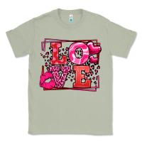 Matcha Love Valentine's Day leopard frame Classic Tee - LillyAllenDesigns