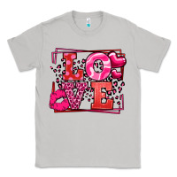 Moon Dust Love Valentine's Day leopard frame Classic Tee - LillyAllenDesigns