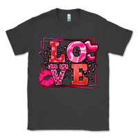 Smoke Love Valentine's Day leopard frame Classic Tee - LillyAllenDesigns