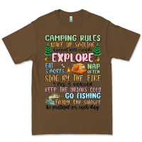 Cacao camping rules Premium Tee - MaliasSmallBusiness
