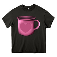 Asphalt Valentine's Day heart mug Heavy Core Tee - AdoDesignShop