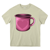 Mossy Valentine's Day heart mug Heavy Core Tee - AdoDesignShop