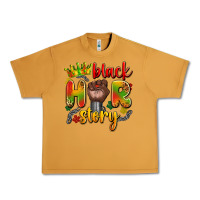 Peanut Butter black her story Urban Heavy Tee - Artiststas