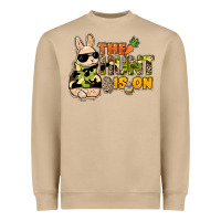 The Hunt Is On Easter Day Heavyweight Sweatshirt | Teevron