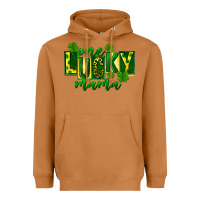 Meerkat one lucky mama st patricks Heavyweight Hoodie - FaDigitalArtStudio