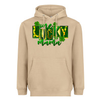 Mushroom one lucky mama st patricks Heavyweight Hoodie - FaDigitalArtStudio