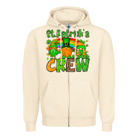 Sandshell St. Patrick's Day crew Zipper Hoodie - OliviaCreatesArt