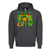Smoke St. Patrick's Day crew Zipper Hoodie - OliviaCreatesArt