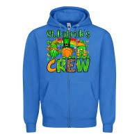 True Royal St. Patrick's Day crew Zipper Hoodie - OliviaCreatesArt