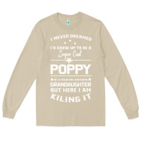 Mushroom Super Cool Poppy Of A Freaking Awesome Granddaugh Long Sleeve Tee - Bettercallsaul